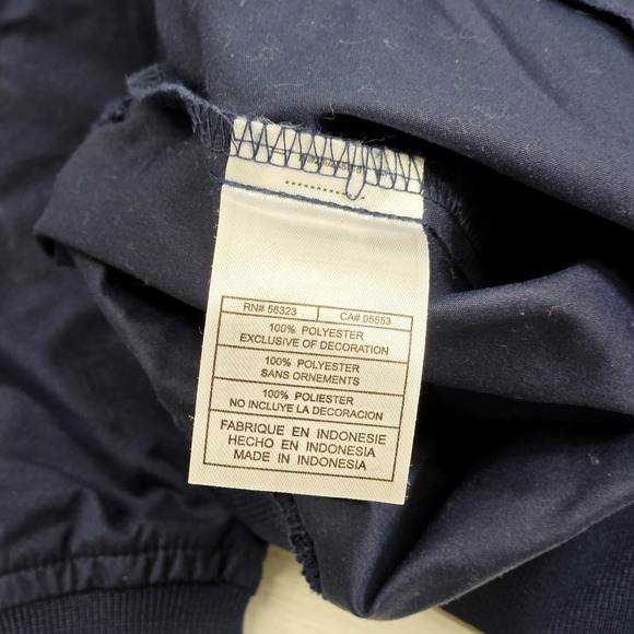 Vintage Nike Ole Miss Rebels NCAA Windbreaker Pullover Center Swoosh Side Zip XL - Picture 9 of 13